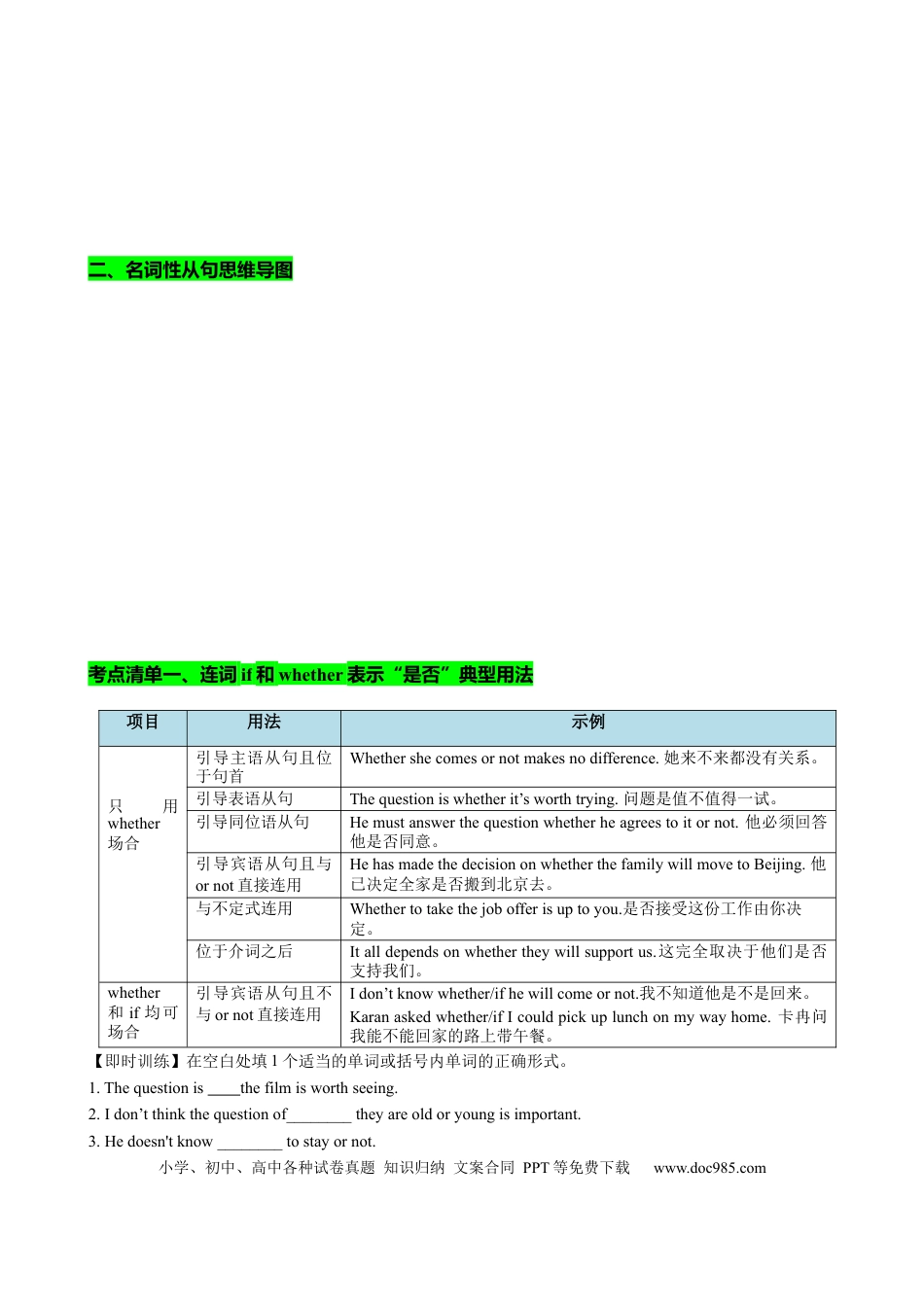 高考英语专题12 名词性从句八大考点归纳（讲案） -原卷版.docx