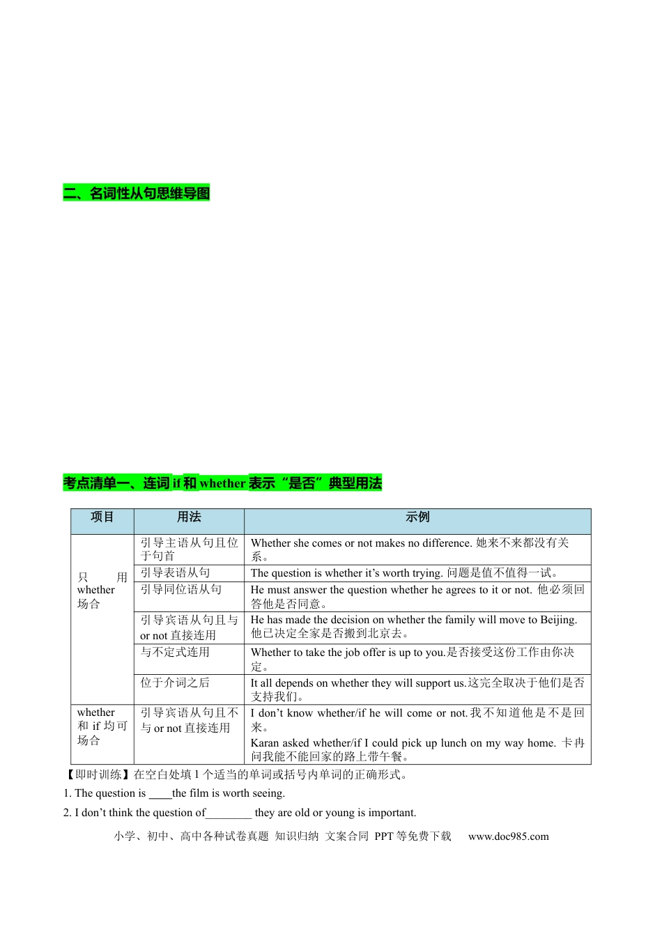 高考英语专题12 名词性从句八大考点归纳（讲案） -解析版.docx