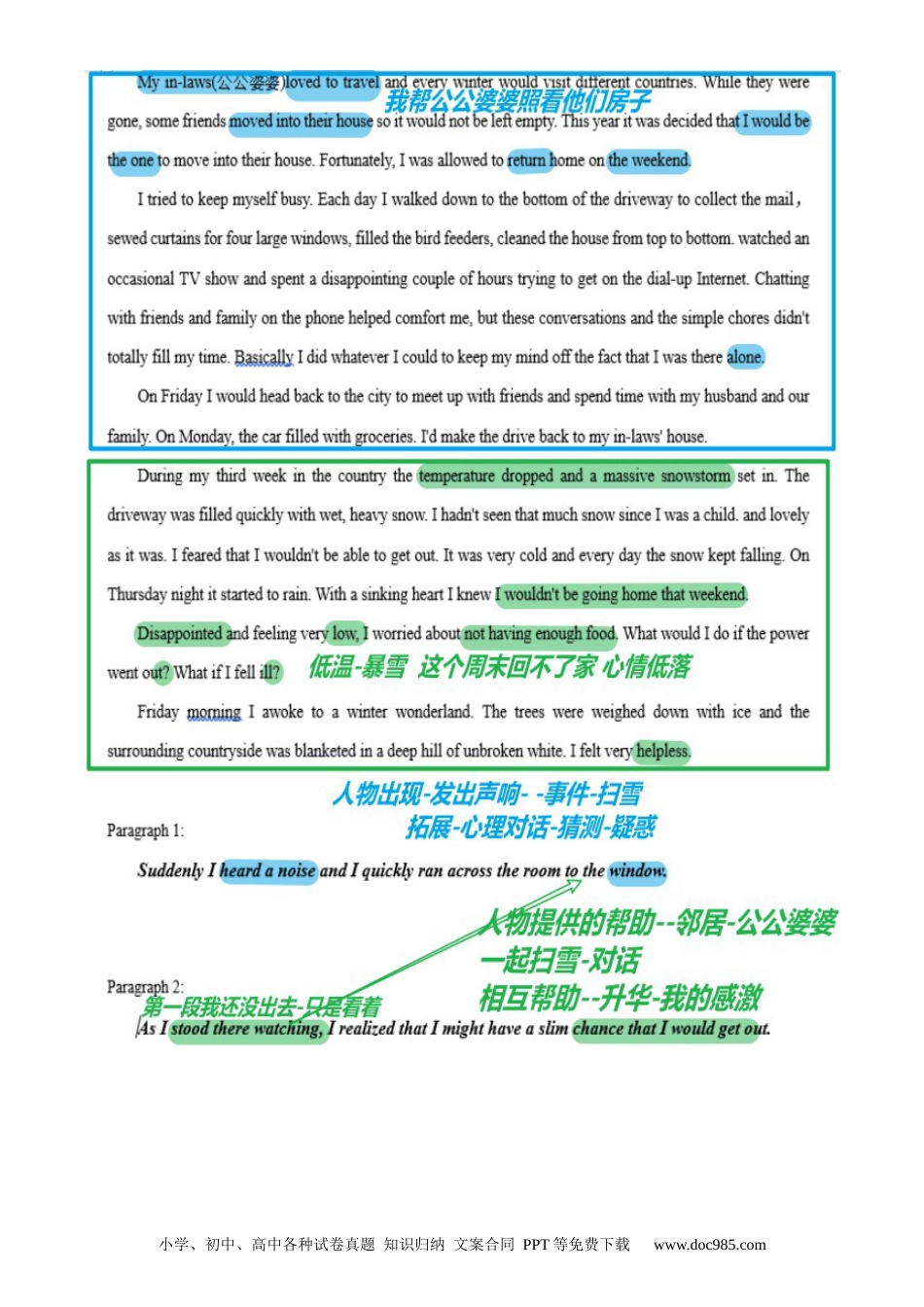 高考英语读后续写思维方向专练(17)-2024届高三英语一轮起航.docx