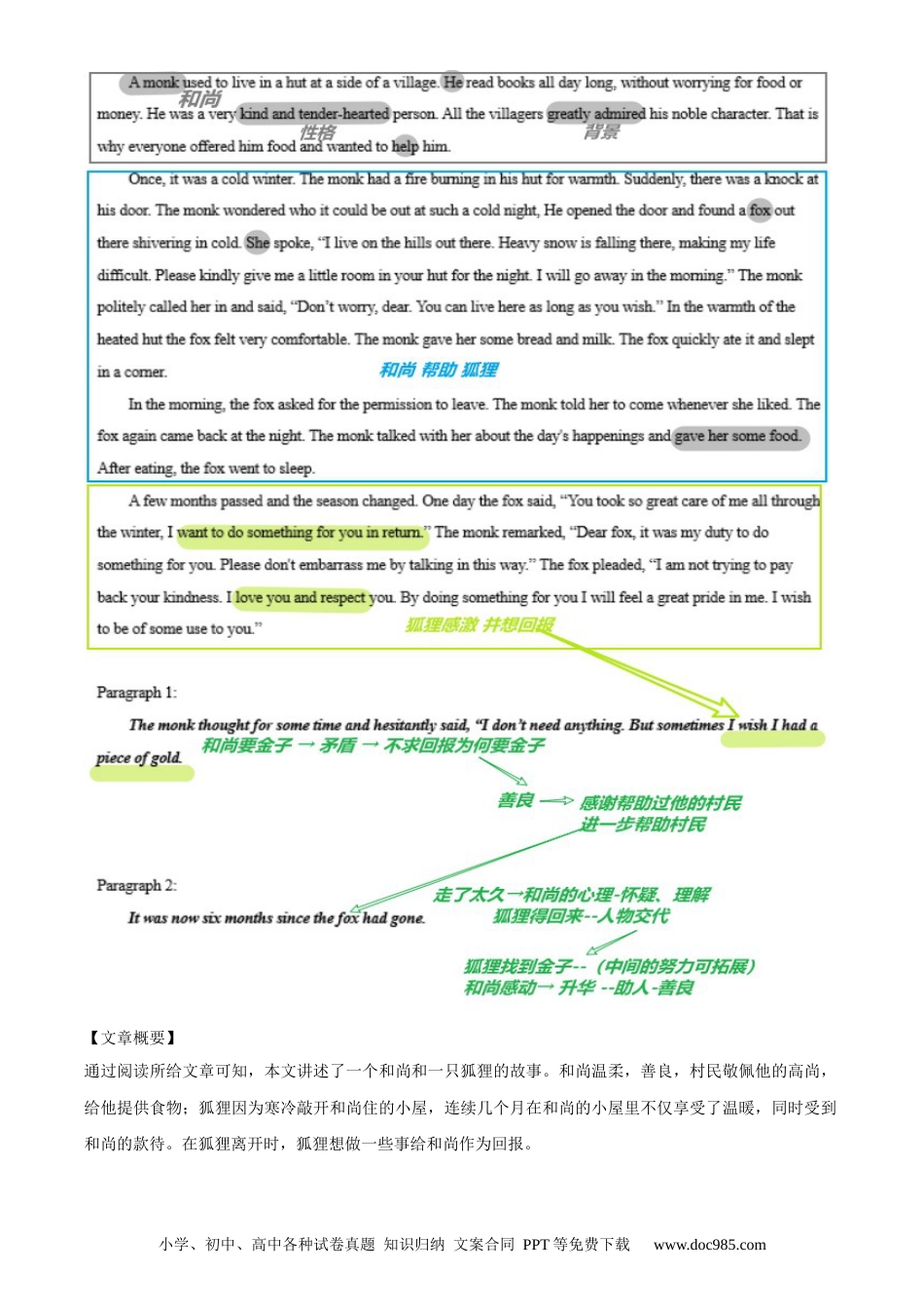高考英语读后续写思维方向专练(04)-2024届高三英语一轮起航.docx