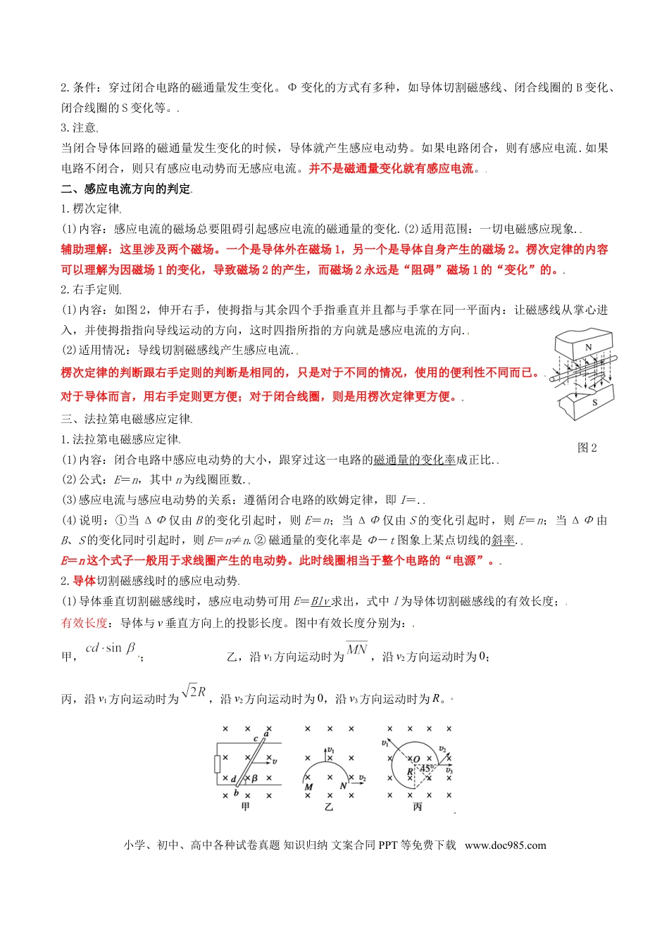 高考物理考向20 电磁感应定律-备战2022年高考物理一轮复习考点微专题.doc