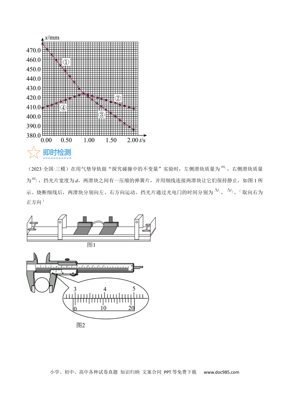 高考物理考点33  实验：验证动量守恒定律（原卷版）.docx
