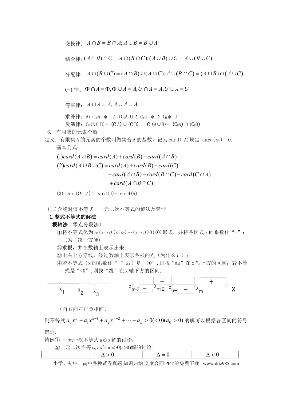 高考数学知识点总结(全而精-一轮复习必备).doc