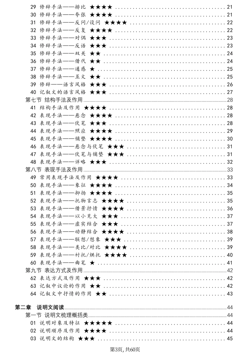 初中语文阅读理解答题技巧和公式 (1).pdf