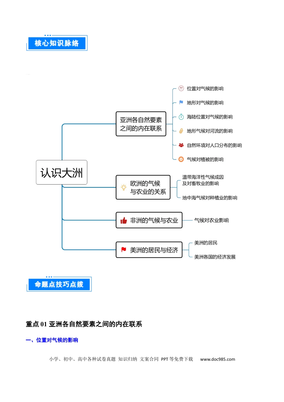重难点06 认识大洲（4大重难+命题预测+新考法）.docx