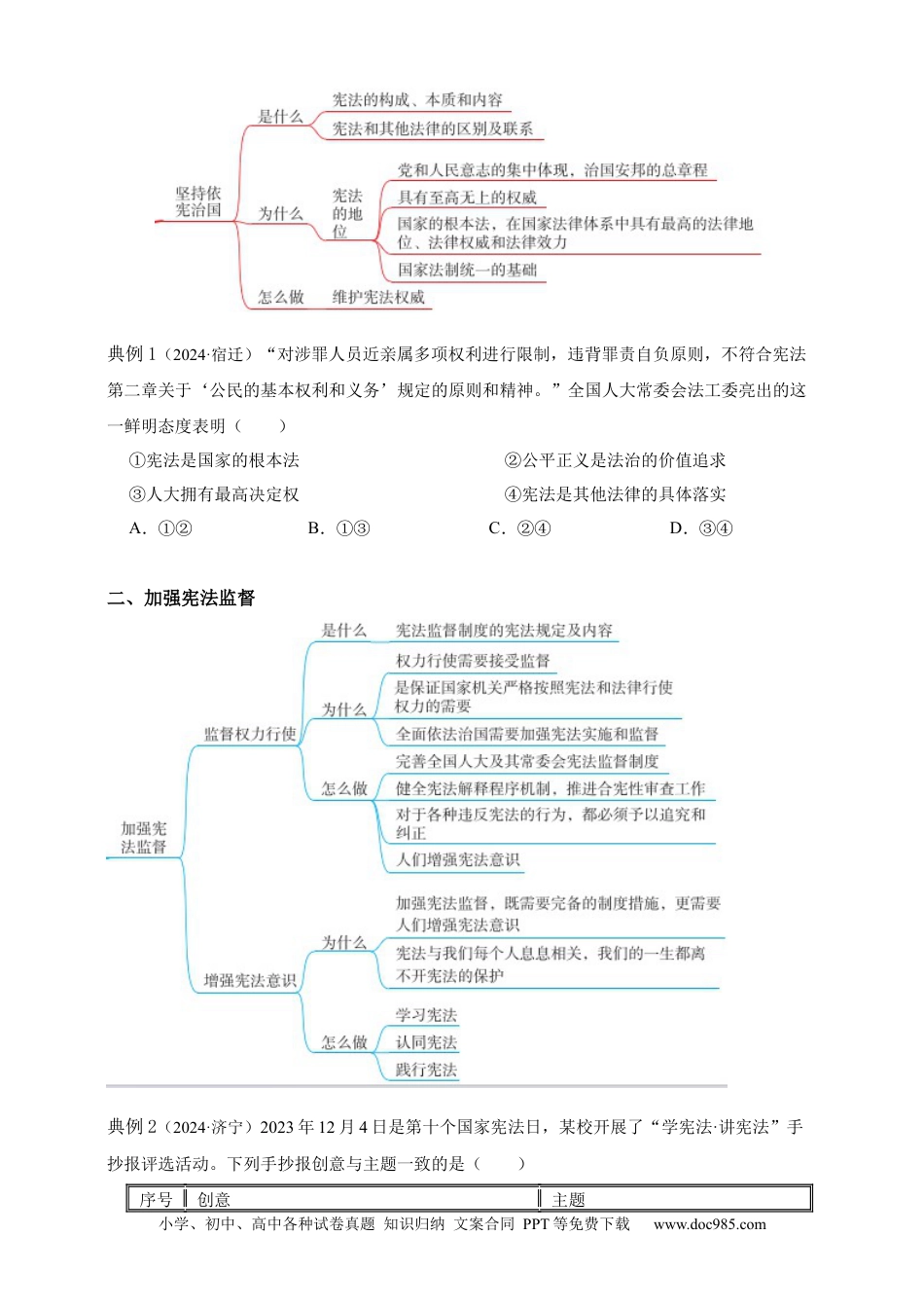专题13 坚持宪法至上（含解析）.docx