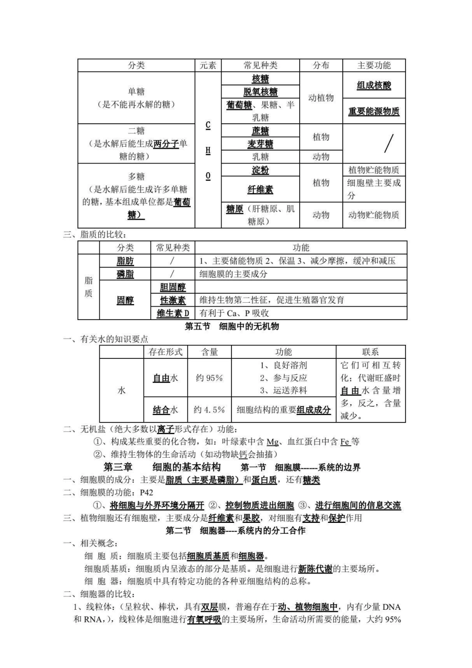 高中生物知识点大全.pdf