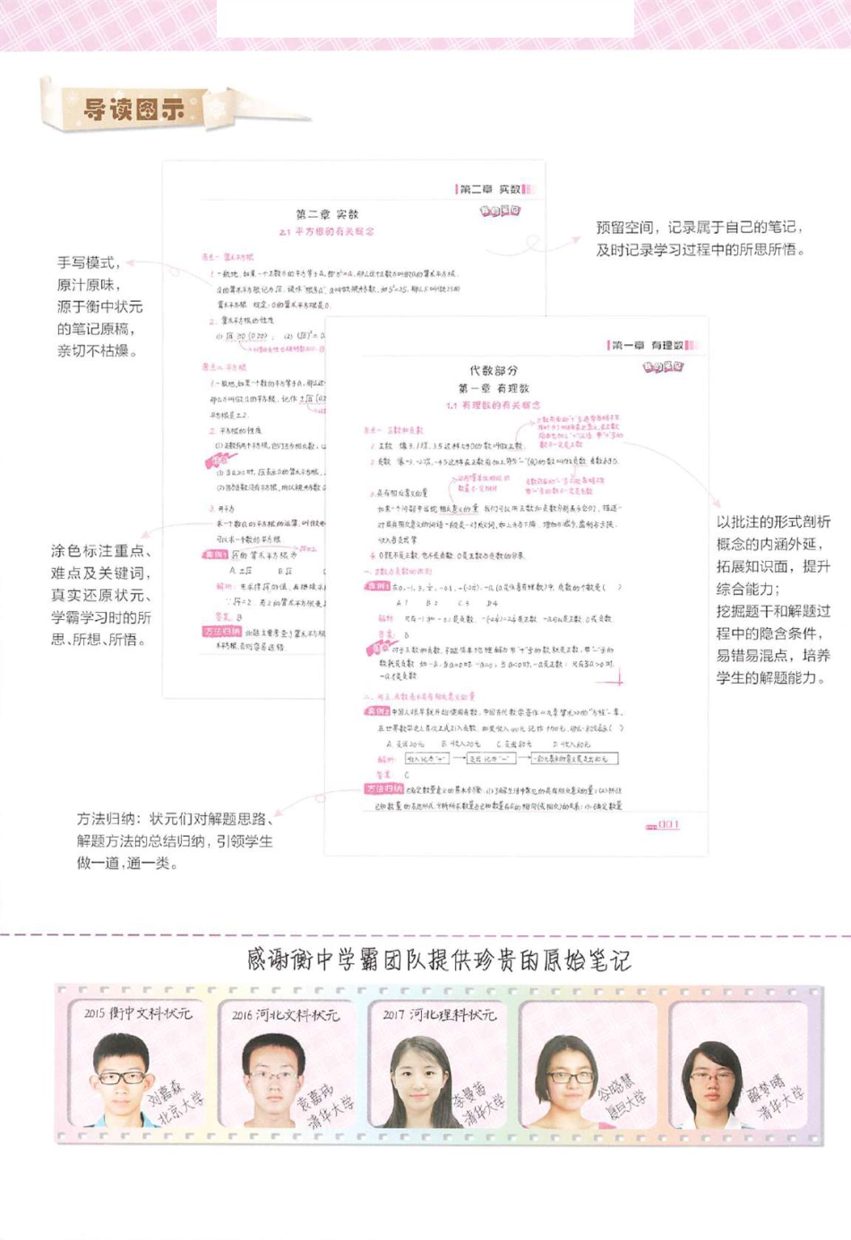 初中数学状元手写笔记.pdf