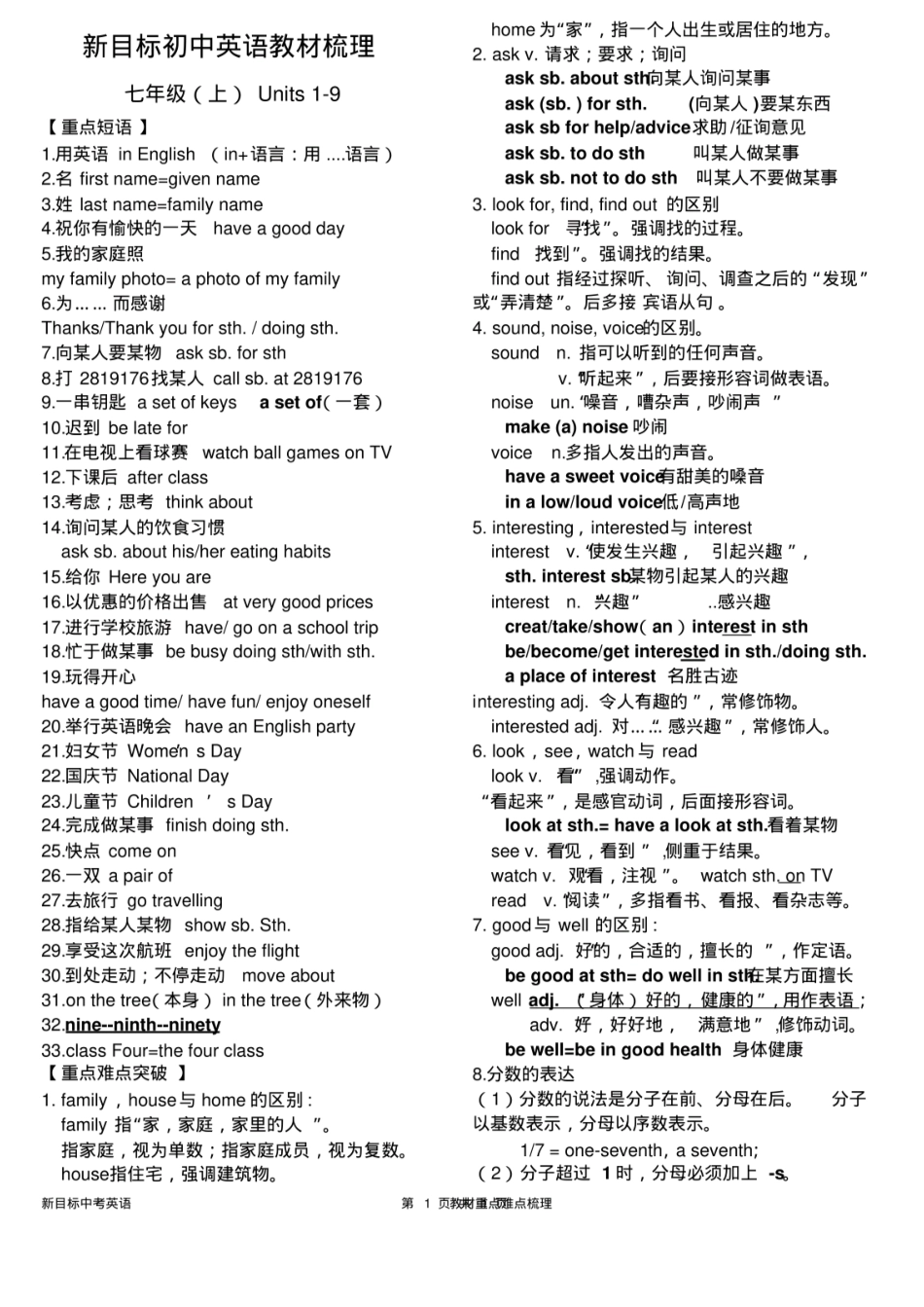 初中英语新目标初中英语教材重点难点梳理.pdf