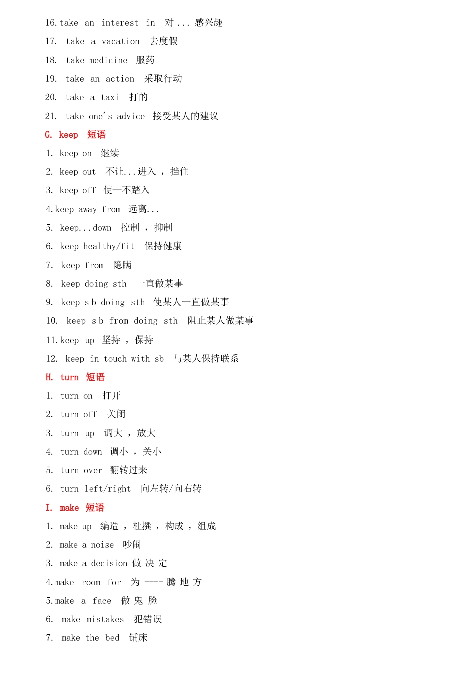 初中英语必背短语.pdf