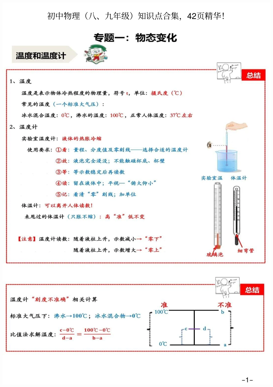 初中物理（八、九年级）知识点合集.pdf