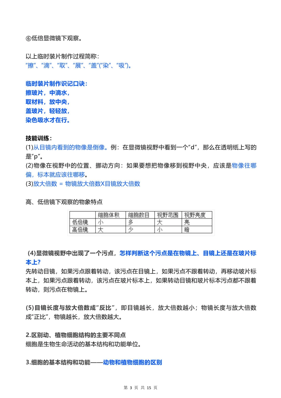 初中生物十大专题考点梳理，生物中考(会考)复习必备！.pdf