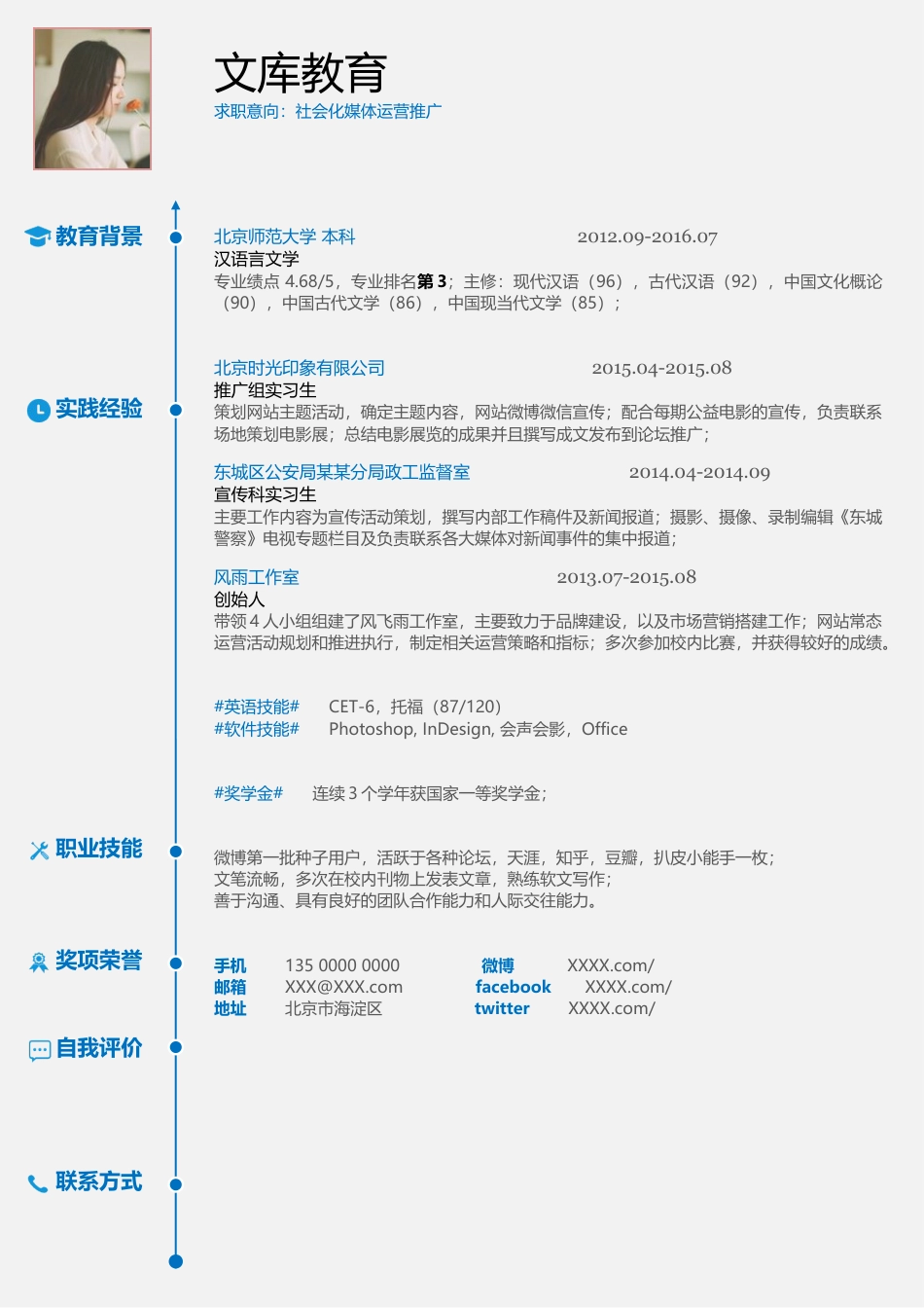 单页简历（单页） 简历模板2 (36)  免费下载.docx