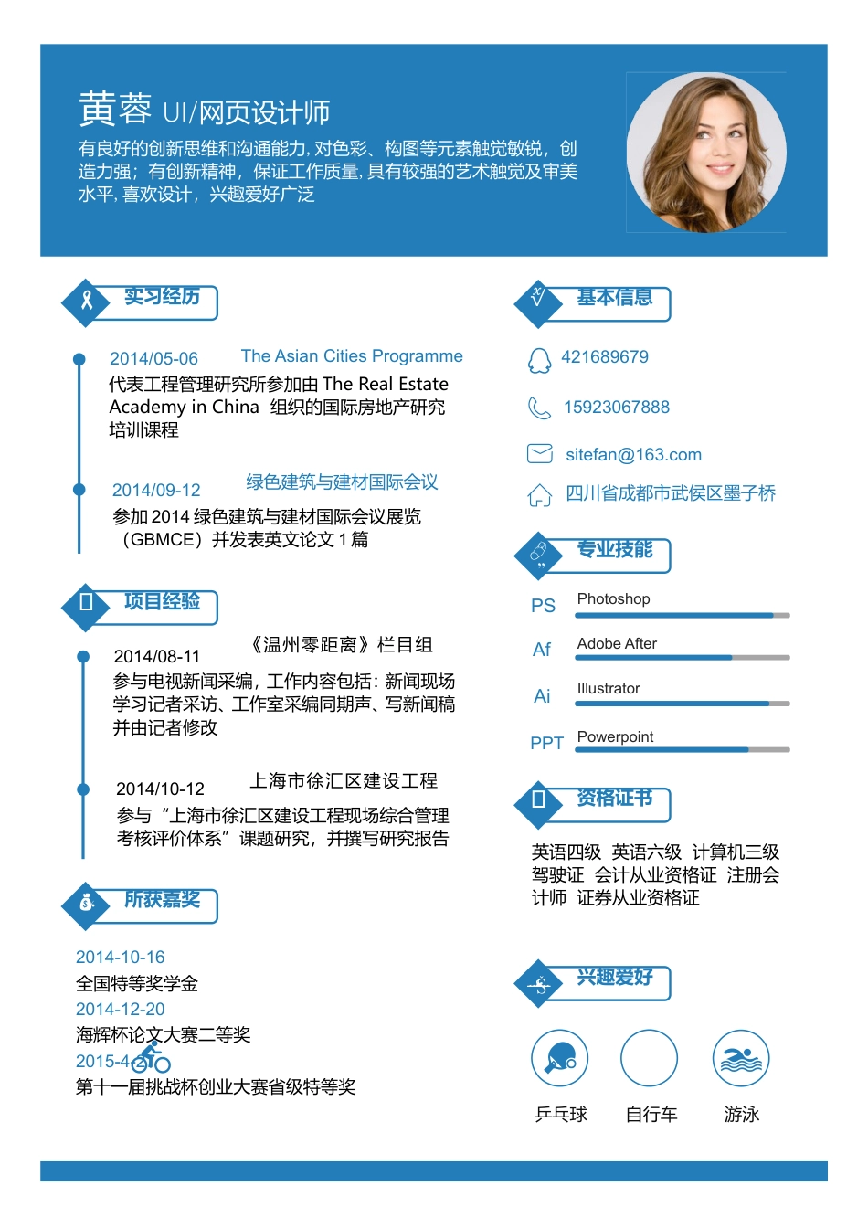 【让老板眼前一亮】创意高端商务求职简历(3)(1).doc