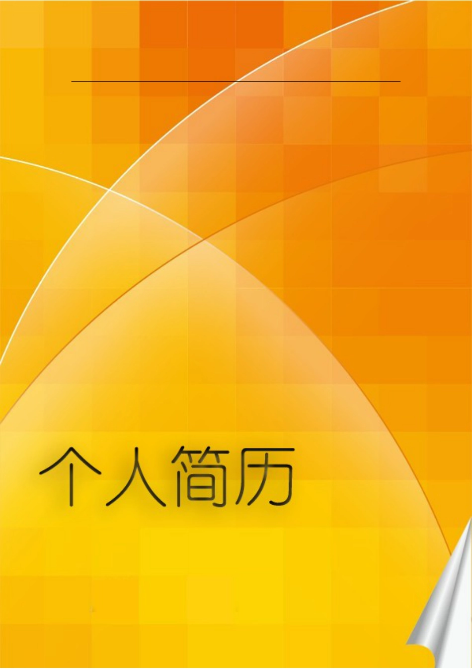 106.积极橙色_表格式_2页式_无内容_有封面.doc