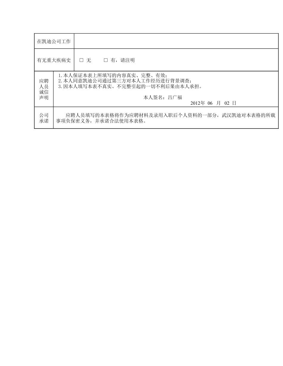 068. 应聘登记表_表格式_适用于应届生_3页式_无内容_无封面.doc