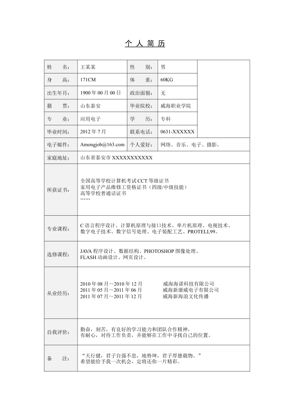 046.翱翔灰白_表格式_适用于应届生_1页式_无内容_无封面_自荐信.doc