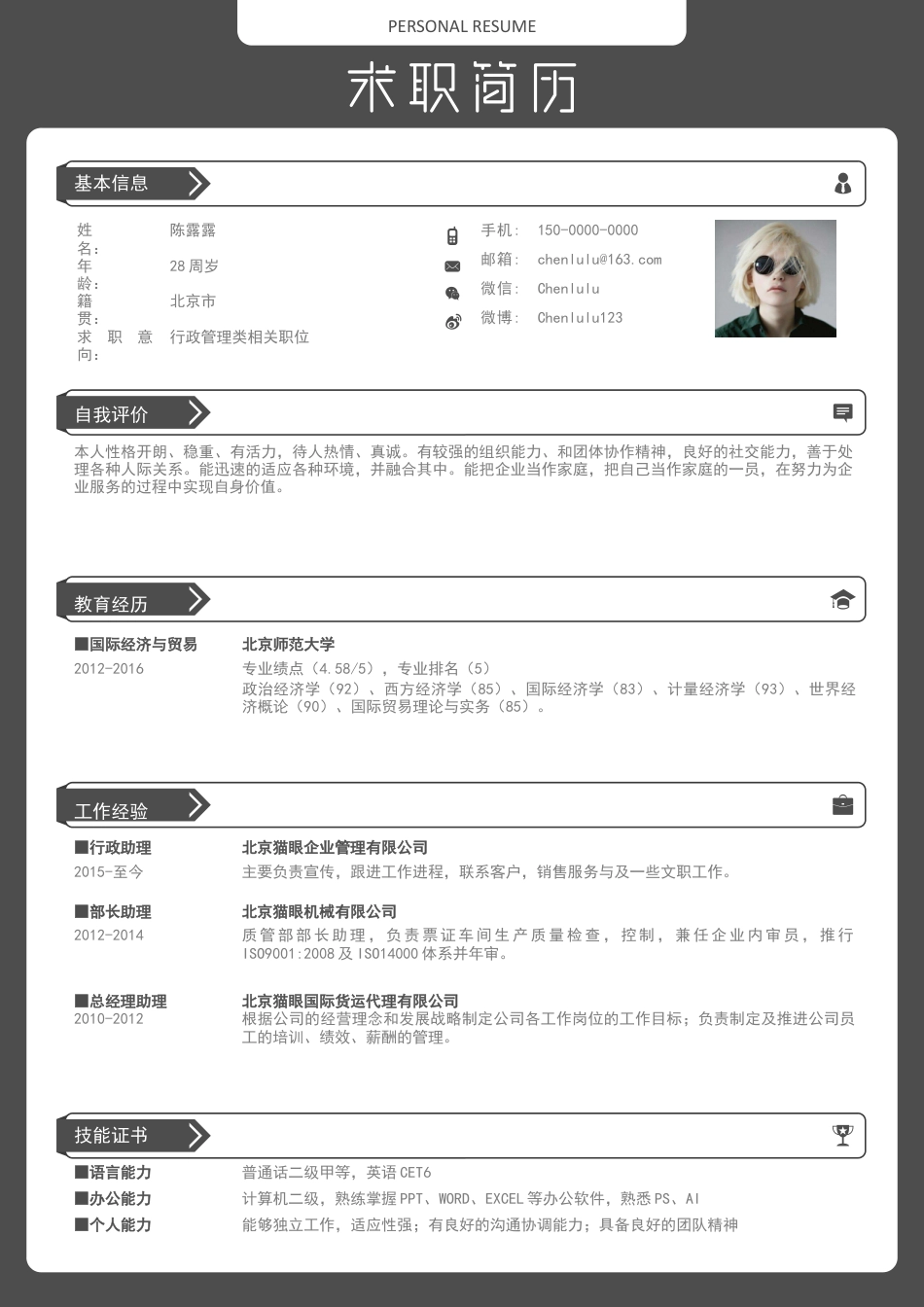 【猫眼】简约创意简历49.docx