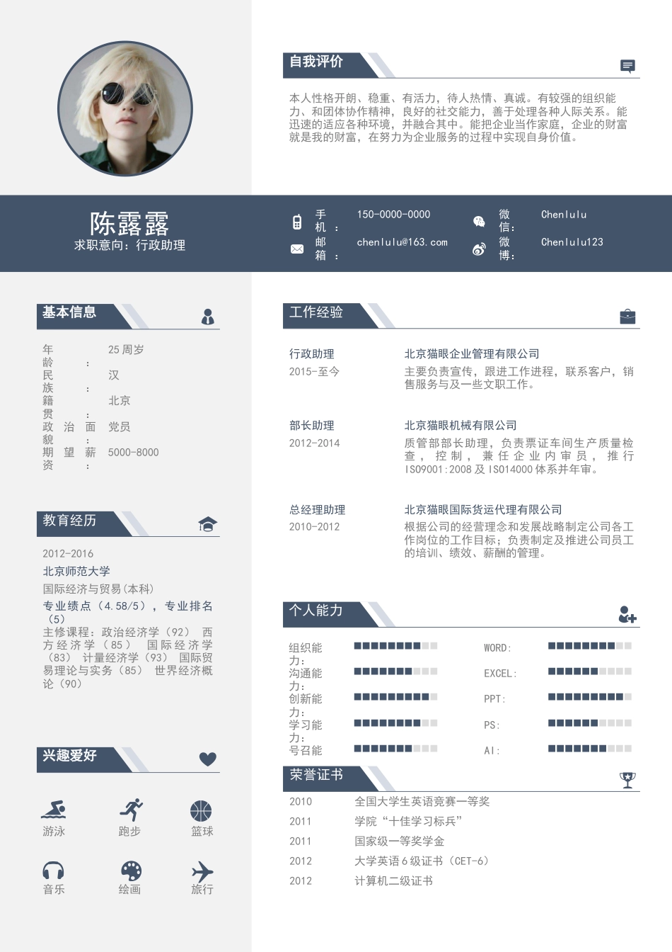 【猫眼】简约创意简历32.docx