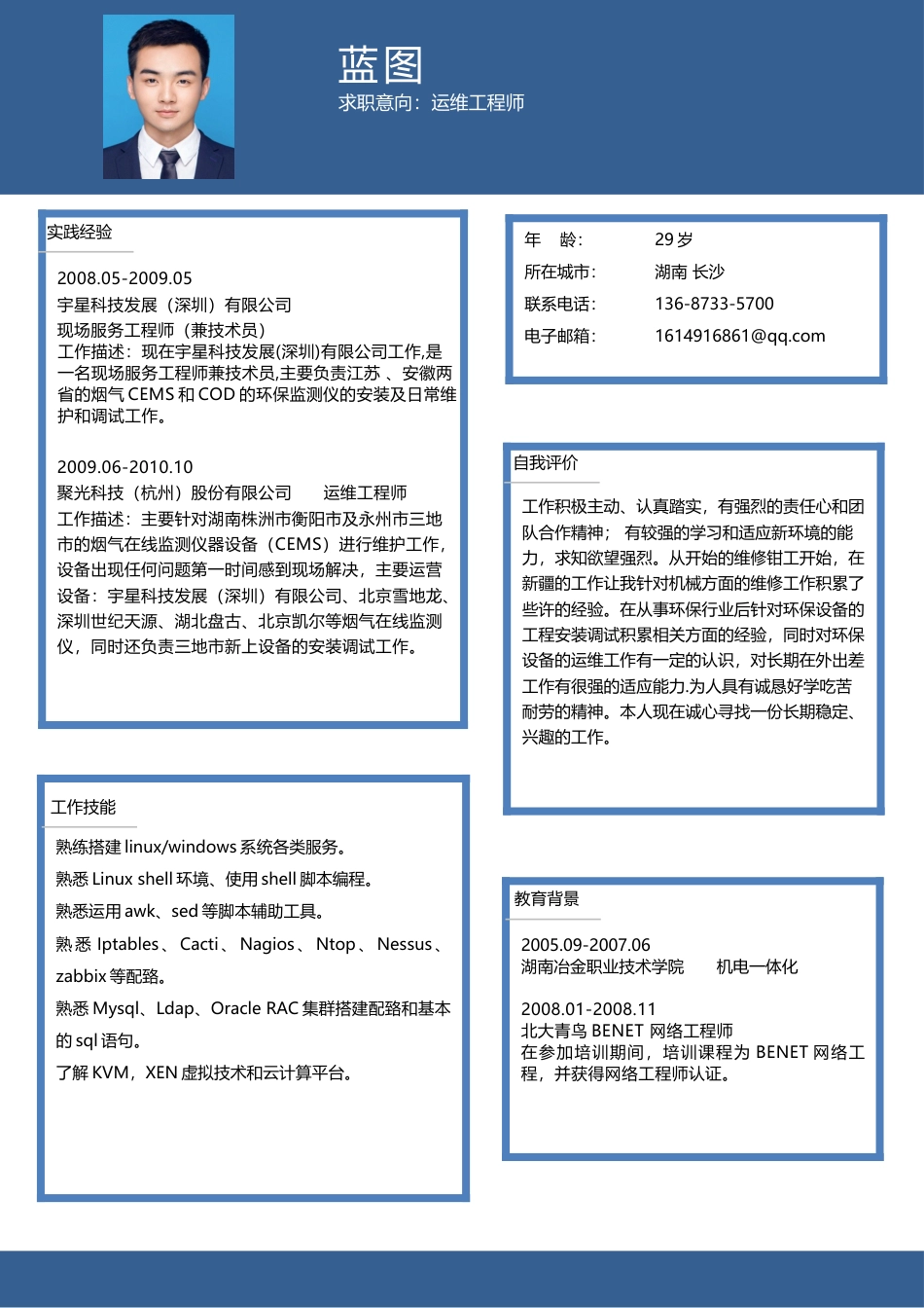 运维工程师7简历.docx