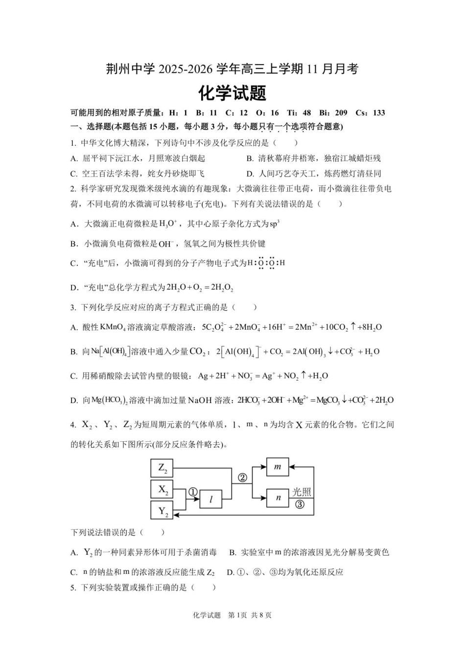 11月月考化学试题(1).pdf