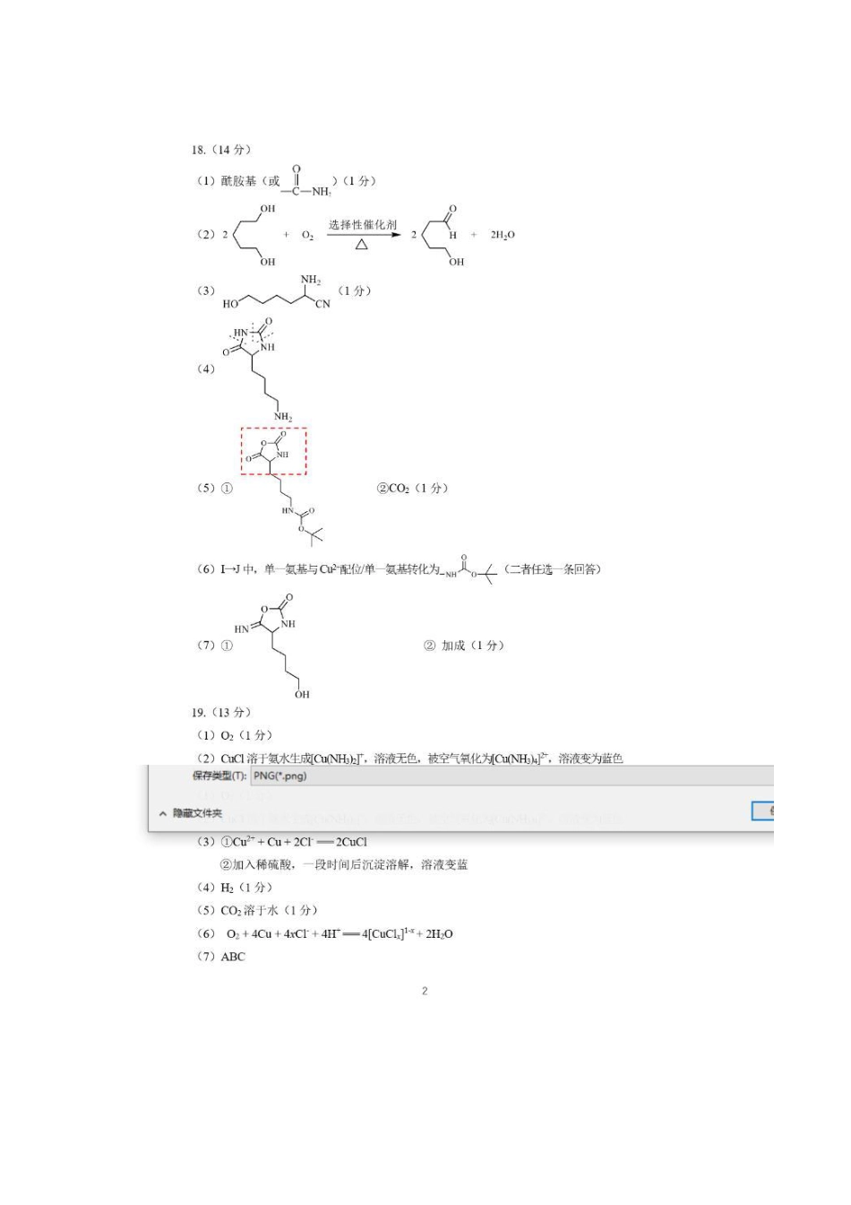 2026届高三海淀期末考试化学答案(1).pdf