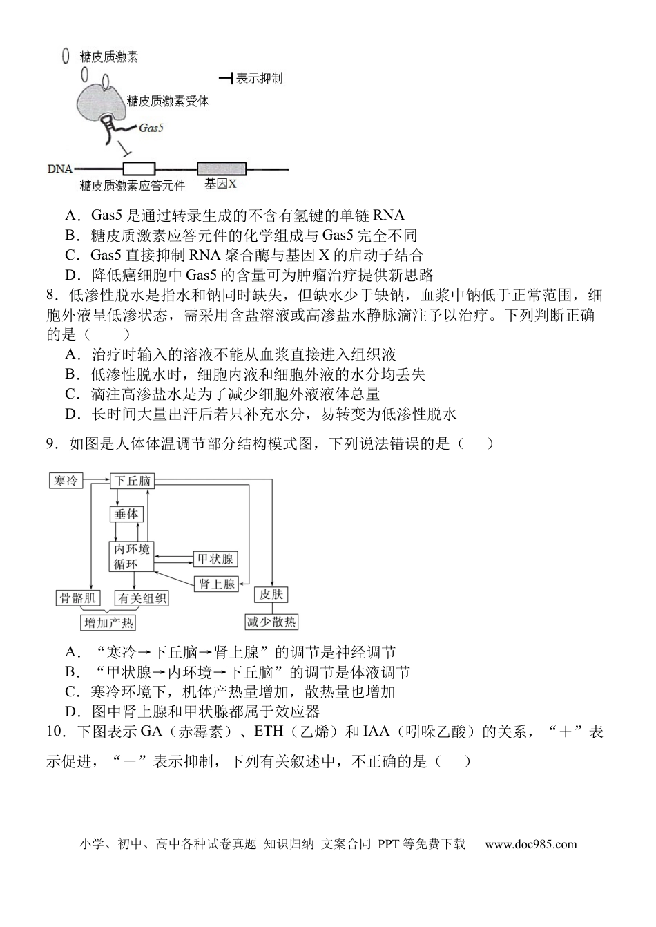 福建省福州市四校联盟2025-2026学年高三上学期期中联考生物试题.docx